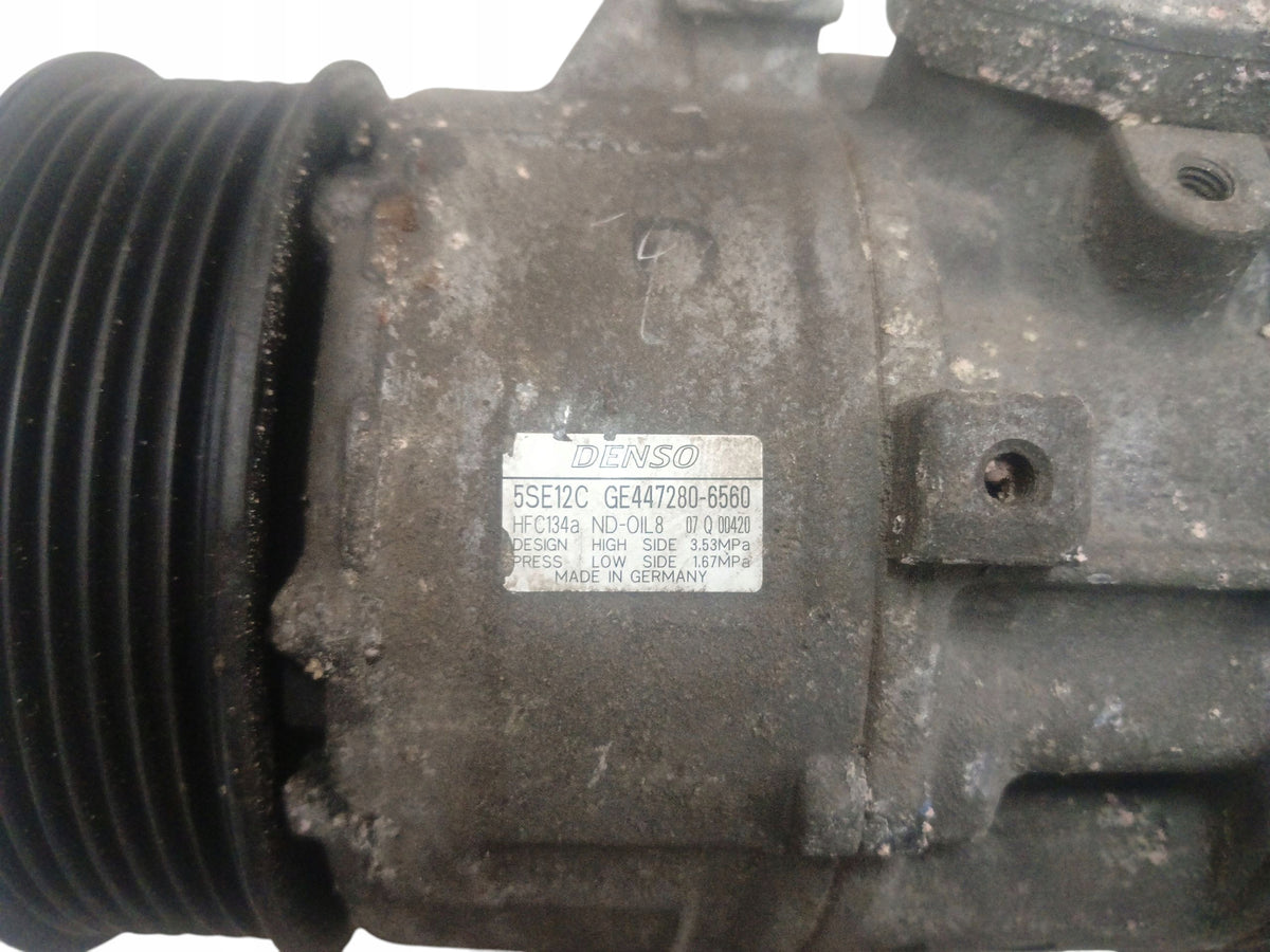 AIR CONDITIONING COMPRESSOR TOYOTA AVENSIS T27 VERSO R2 AURIS 2.0D4D 447280-6560