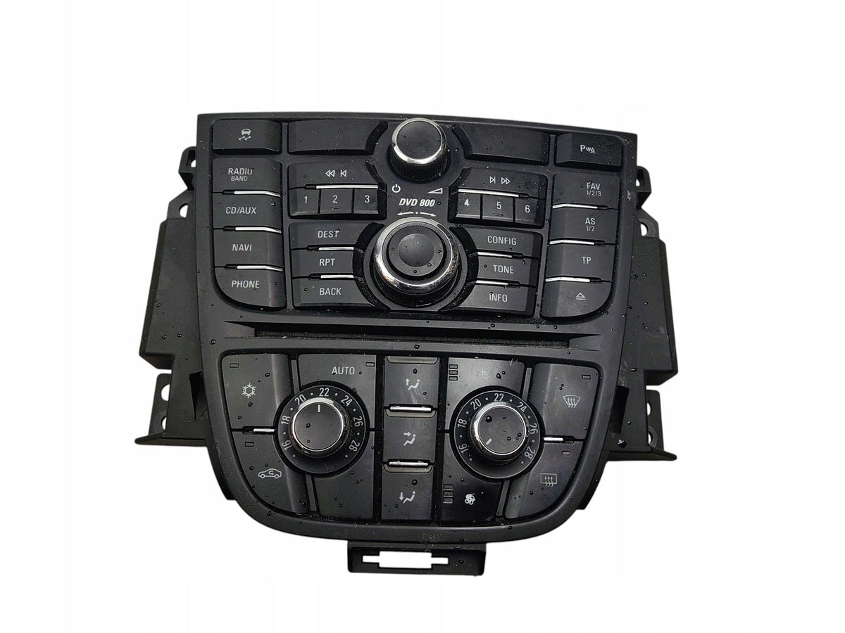 AIR CONDITIONING RADIO PANEL OPEL ASTRA J (2009-2012) 13346053 13343707 EUROPE