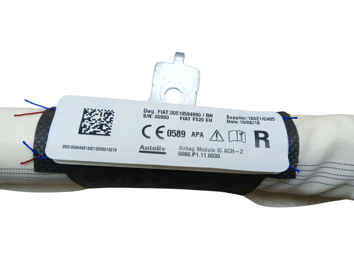 AIRBAG CURTAIN RIGHT JEEP RENEGADE (2014-2018) 00519594990