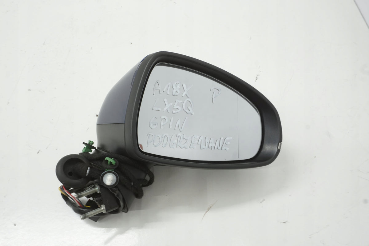 AUDI A1 8X 5D 14R MIRROR RIGHT 6PIN LX5Q ANGLIK UK