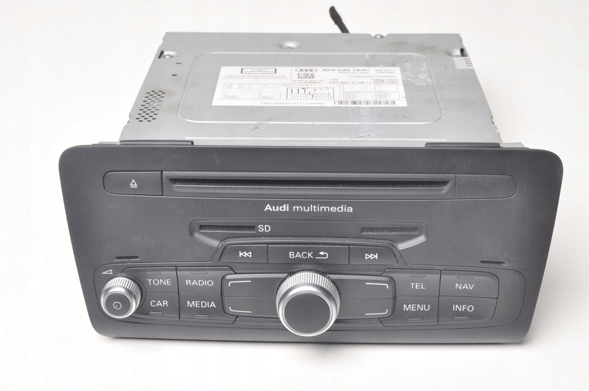 AUDI A1 RADIO NAVIGATION 8X0035183C