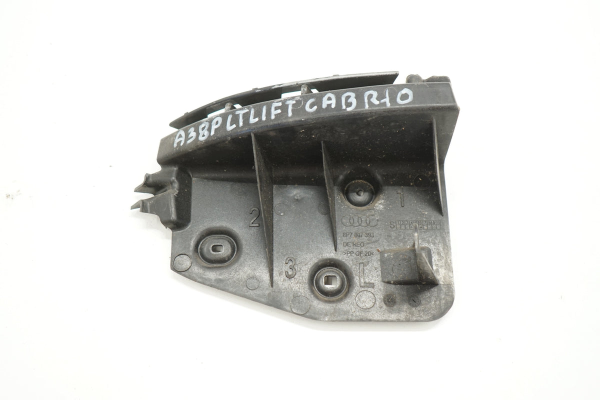 AUDI A3 8P CONVERTIBLE LIFT 08R BUMPER SLIDE LEFT REAR 8P7807393