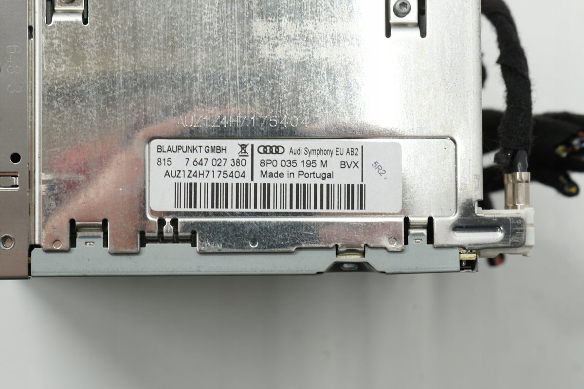 AUDI A3 8P LIFT 08R RADIO CD SYMPHONY 8P0035195M