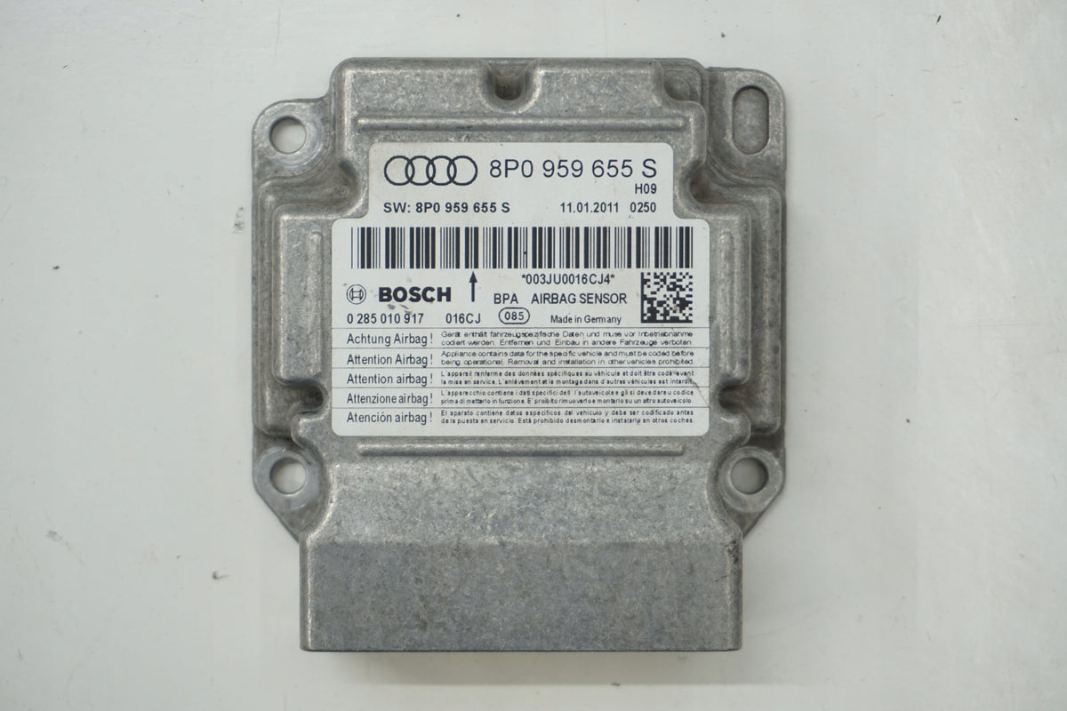 AUDI A3 8P LIFT SENSOR MODULE AIRBAG 8P0959655S