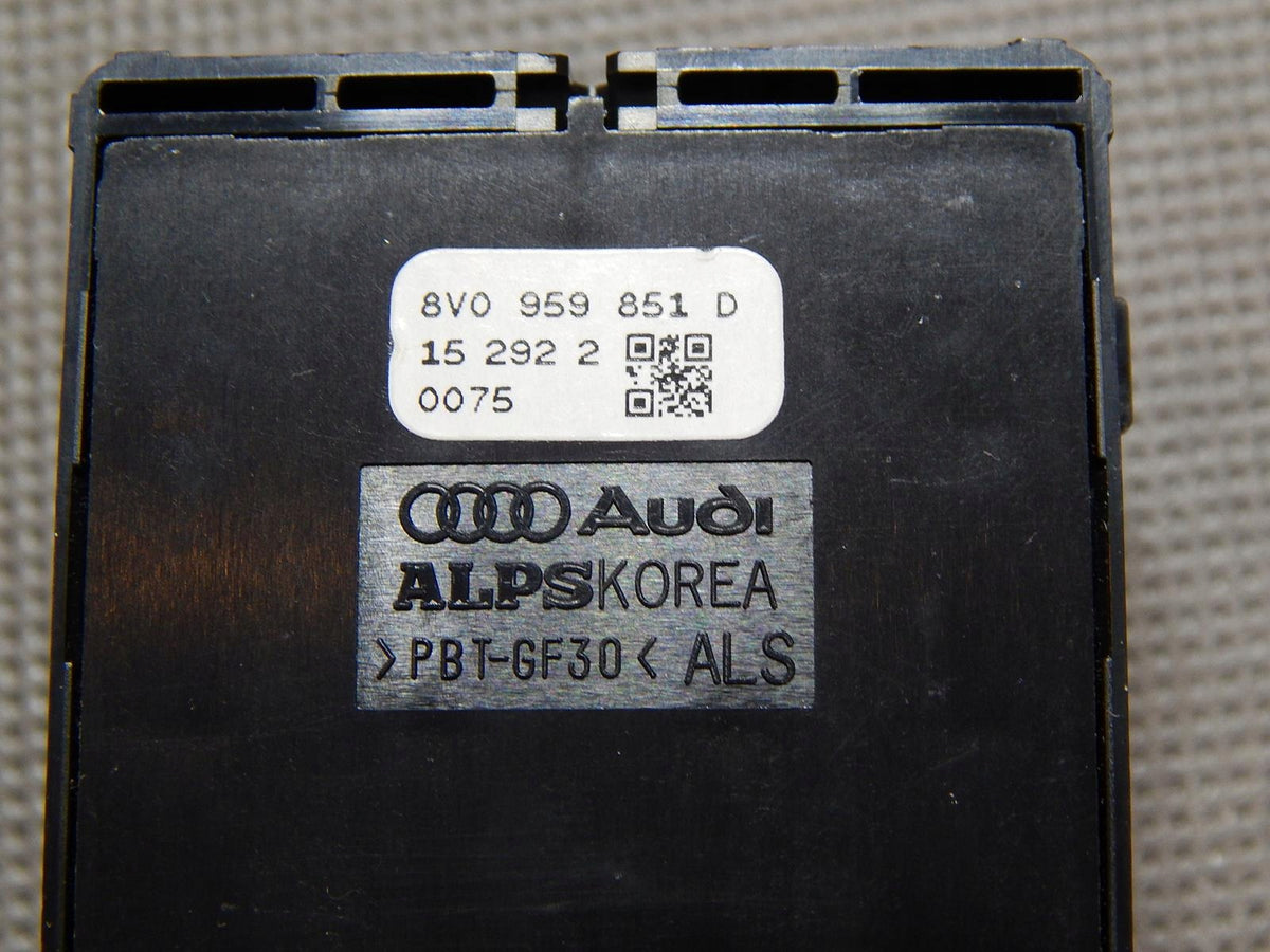 AUDI A3 8V PANEL WINDOW SWITCH 8V0959851D