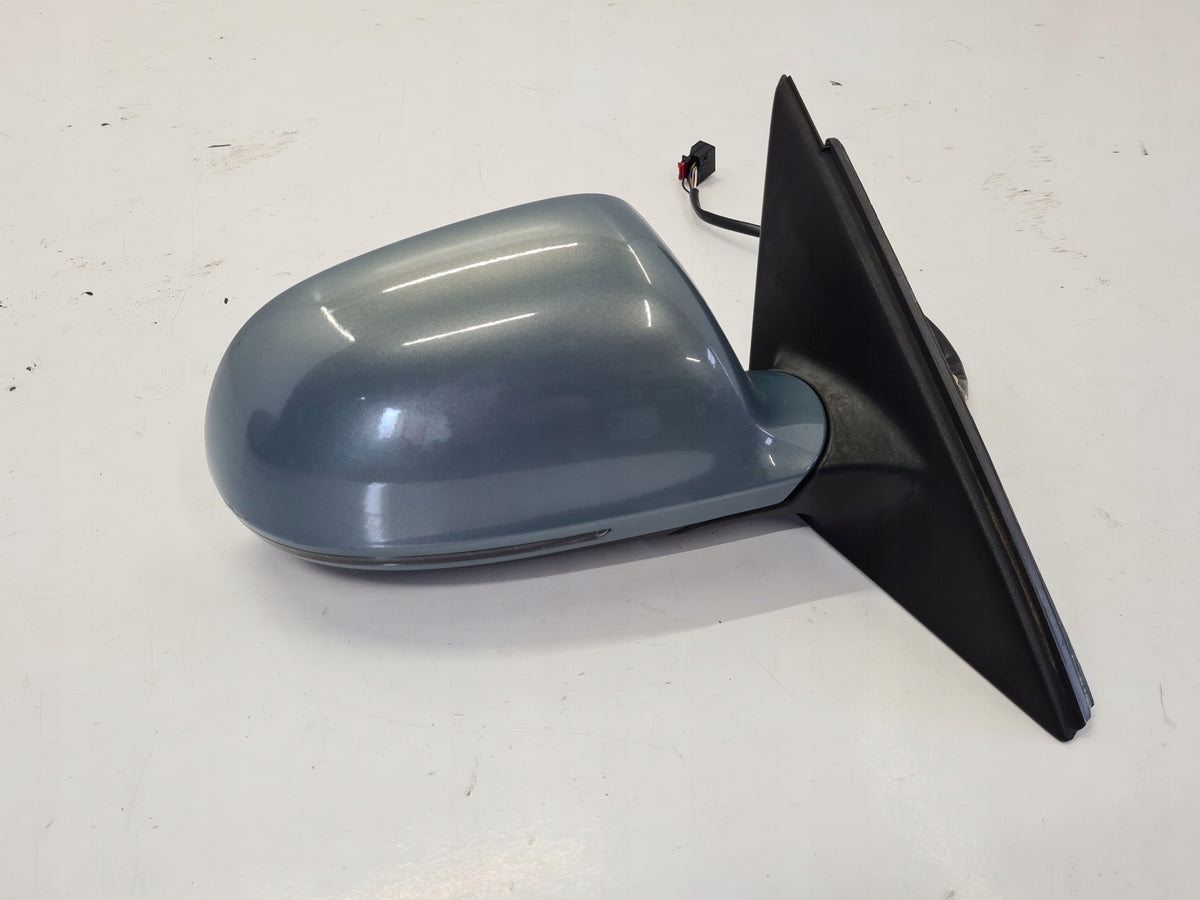 AUDI A4 B8 08R MIRROR RIGHT 6PIN LX5X ENGLISH