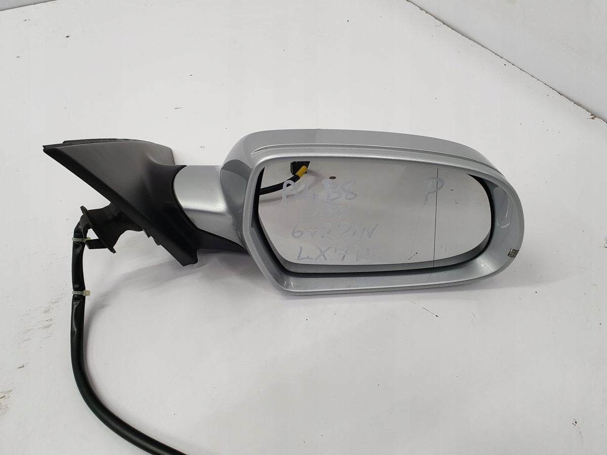 AUDI A4 B8 LIFT MIRROR RIGHT 8PIN LX7W