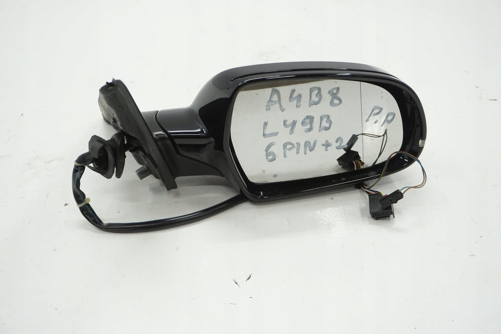 AUDI A4 B8 ZRCÁTKO PRAVÉ 6+2PIN LY9B ANGLICKÉ