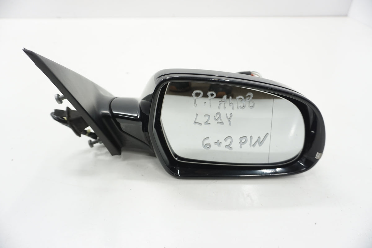 AUDI A4 B8 MIRROR RIGHT 8PIN LZ9Y ENGLISH