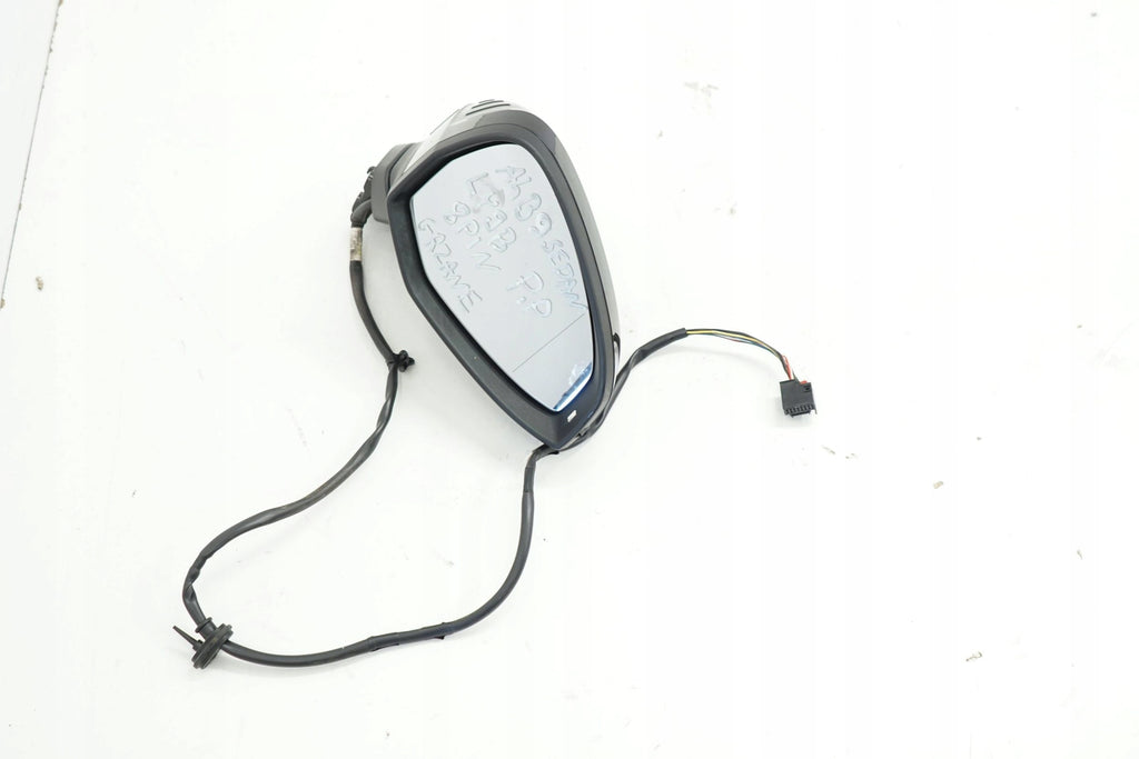AUDI A4 B9 2016 SPEJL HØJRE 9PIN LY9B UK-VERSION