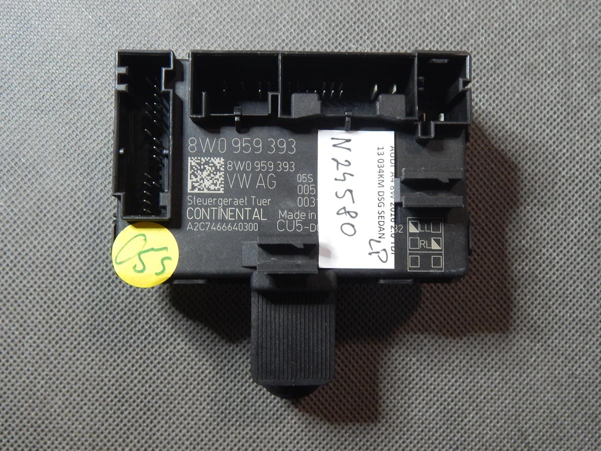 AUDI A4 B9 DOOR MODULE LEFT FRONT 8W0959393