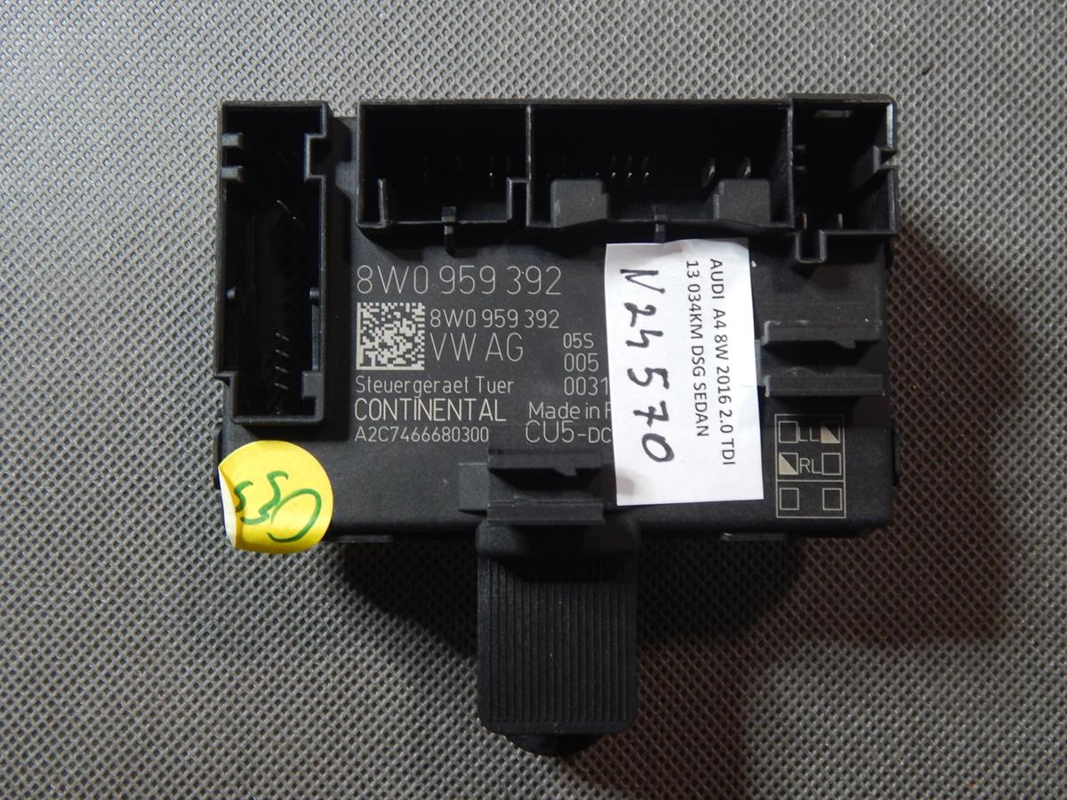 AUDI A4 B9 DOOR MODULE RIGHT FRONT 8IN0959392