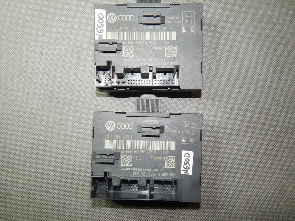 AUDI A4 S4 8K DOOR CONTROLLER MODULE 8K0959795D