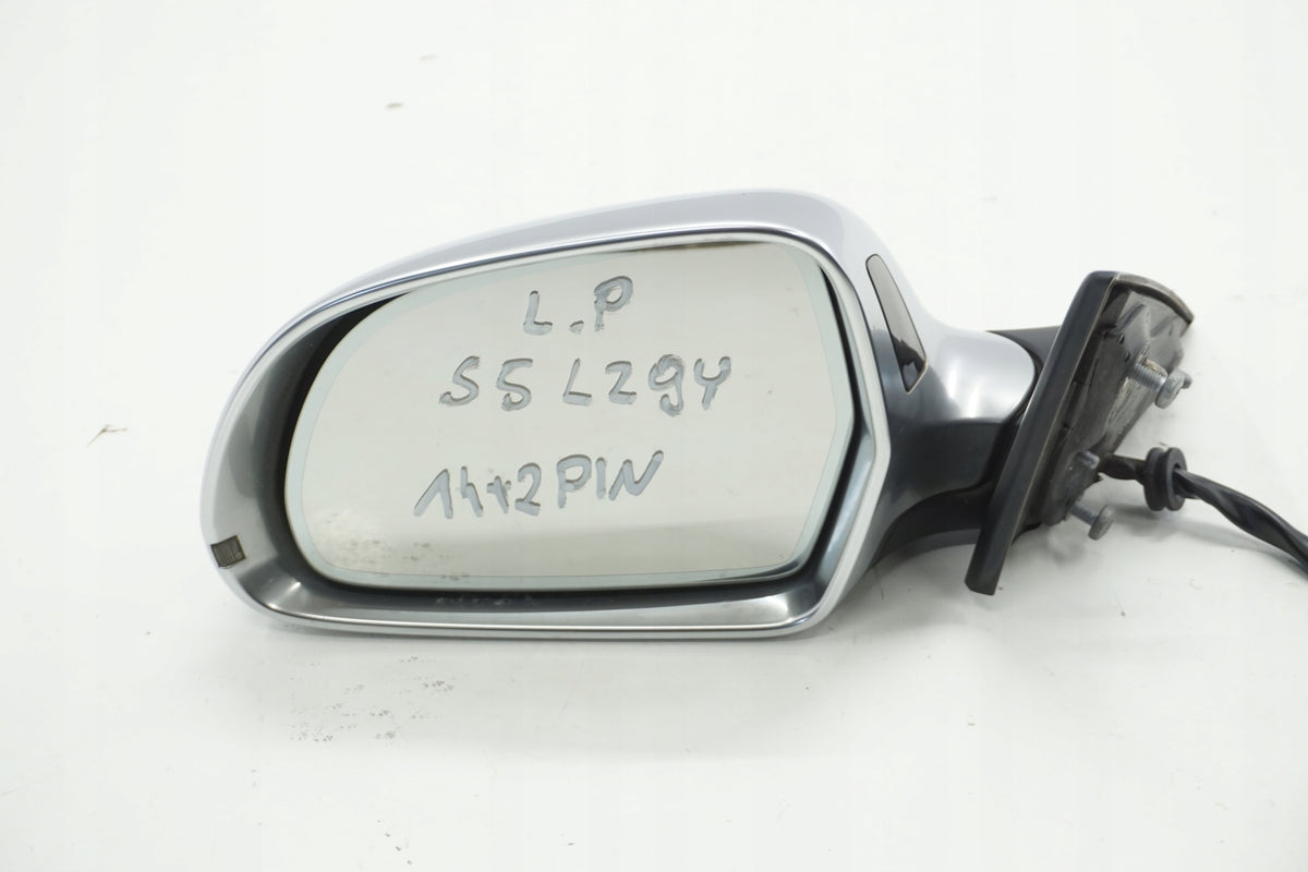 AUDI A5 8T LEFT MIRROR 14+2PIN ENGLISH