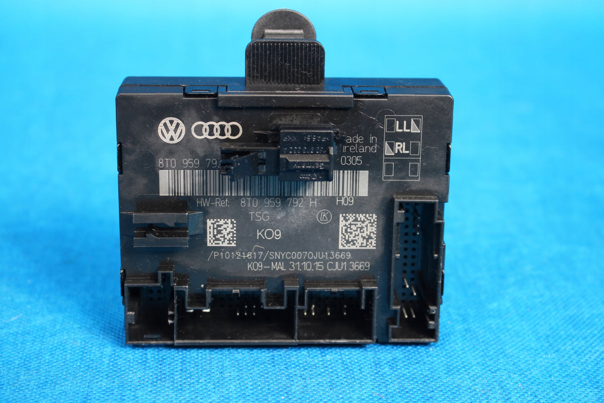 AUDI A5 8T3 DOOR MODULE FRONT LEFT 8T0959792Q 2016R