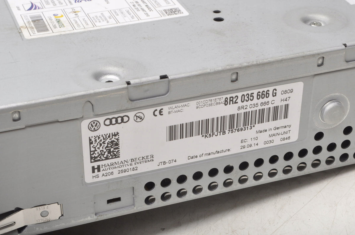 AUDI A5 RADIO NAVIGATION 8R2035666G
