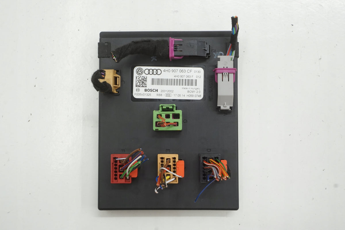 AUDI A6 C7 14R COMFORT CONTROLLER MODULE 4H0907063CF