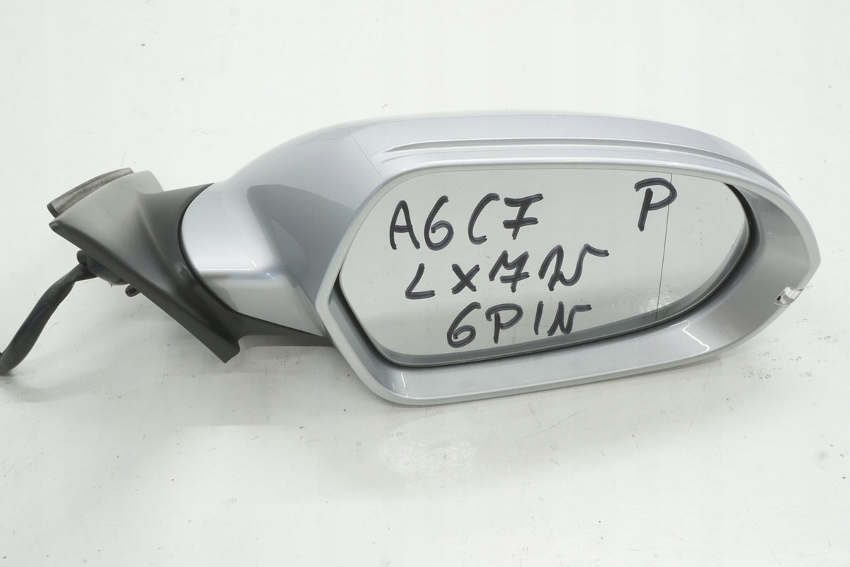 AUDI A6 C7 MIRROR RIGHT 6PIN LX7W ANGLIK UK