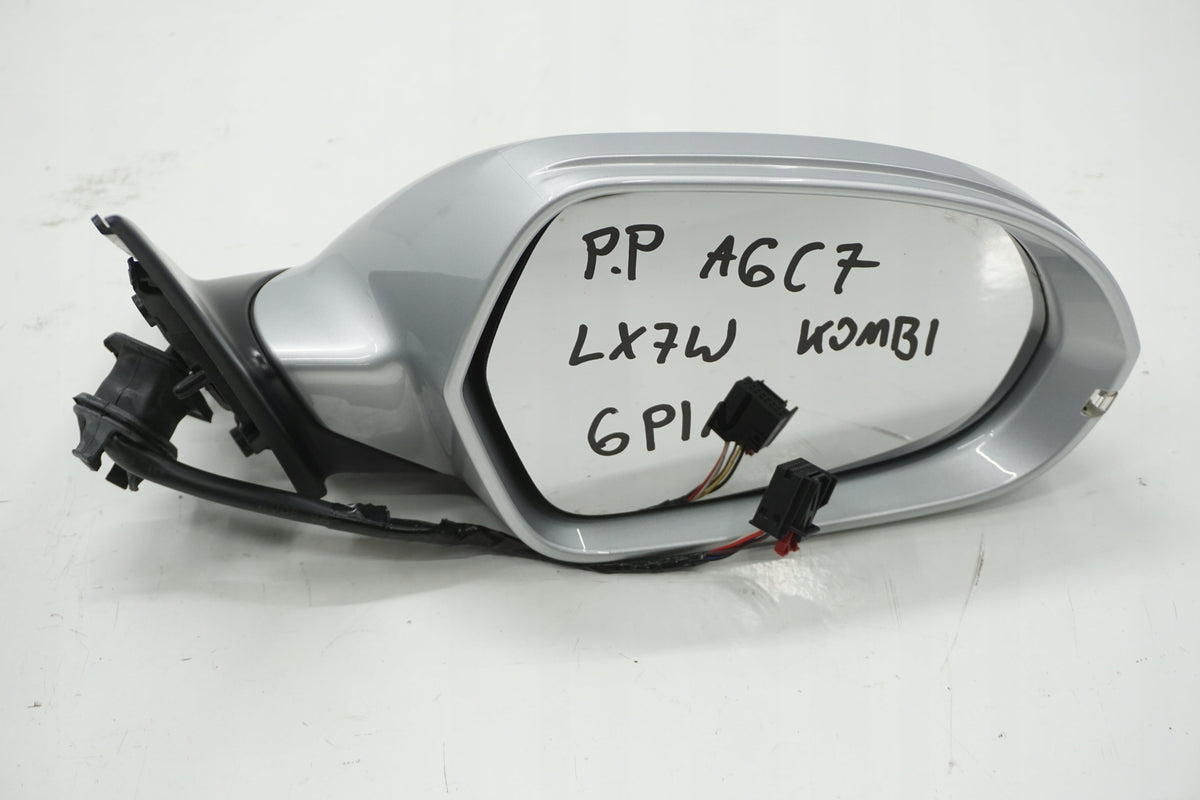 AUDI A6 C7 RÉTROVISEUR DROIT 6PIN LX7W VERSION ANGLAISE