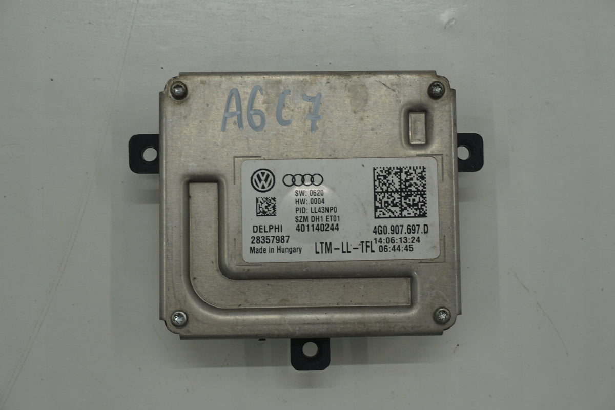 AUDI A6 C7 OCTAVIA III LED DRIVER MODULE 4G0907697D