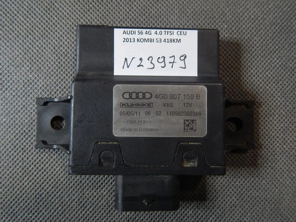 AUDI A6 S6 4G SOUND CONTROLLER MODULE 4G0907159B