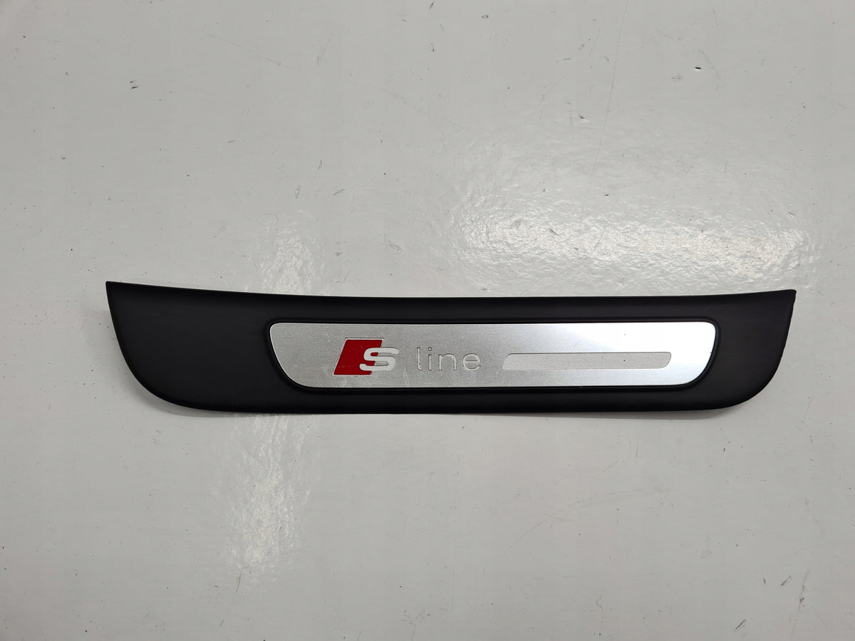 AUDI A7 4G S-LINE STRIP THRESHOLD OVERLAY RIGHT REAR 4G8853376B
