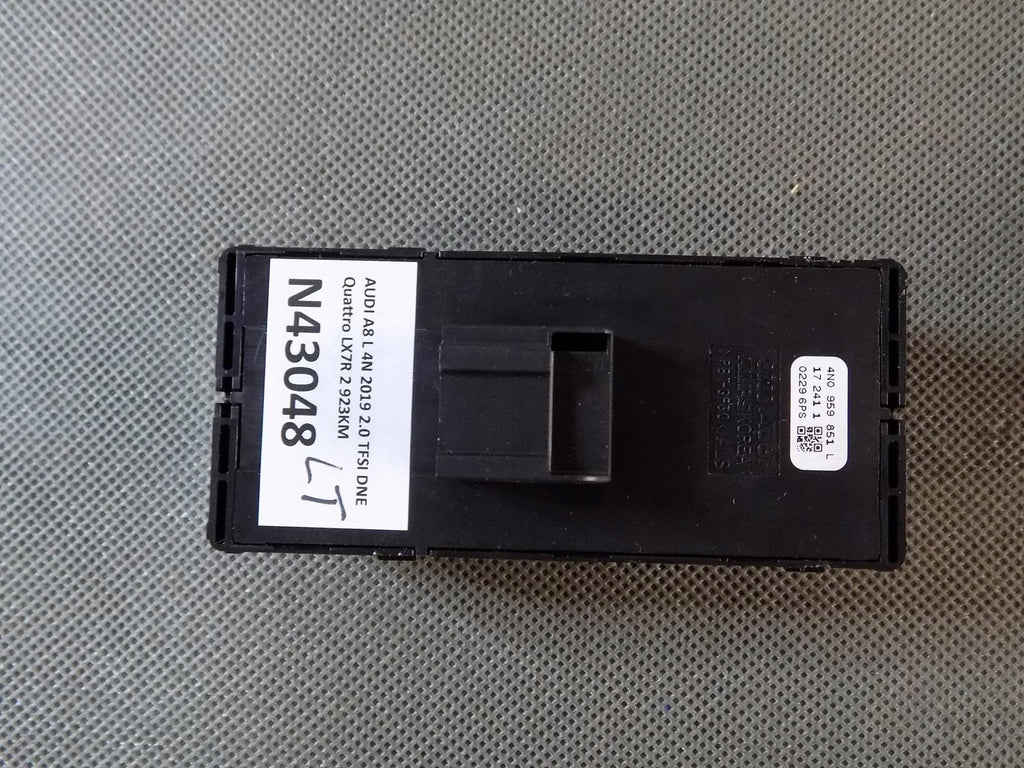 AUDI A8 4N D5 ROLLER SHUTTER WINDOW SWITCH 4N0959851L