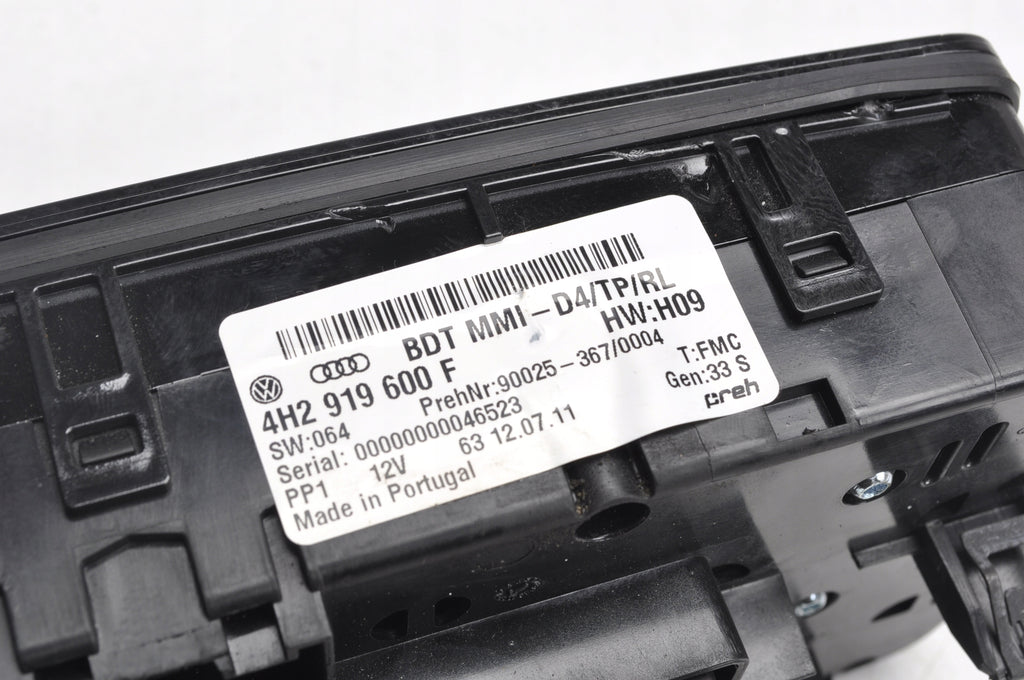 AUDI A8 D4 LONG RADIO CONTROL PANEL 4H2919600F