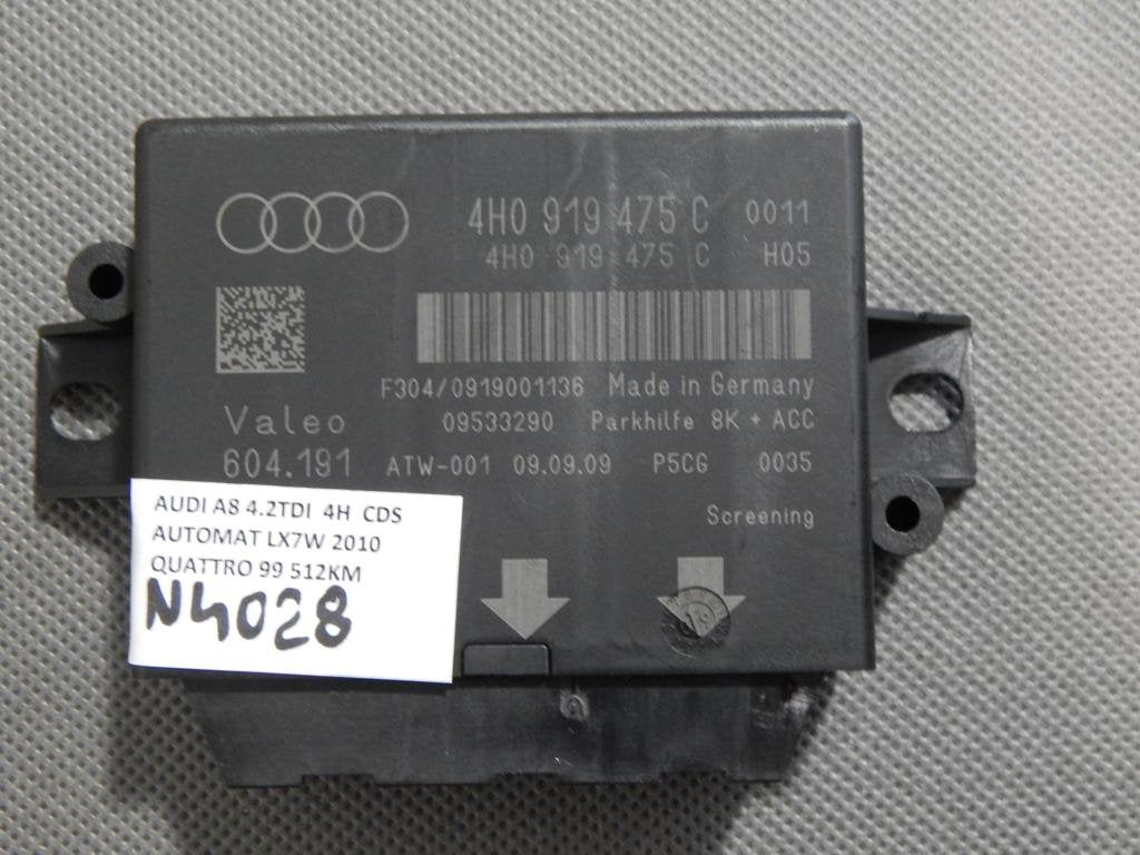 AUDI A8 D4 MODULE PARKING CONTROLLER 4H0919475C