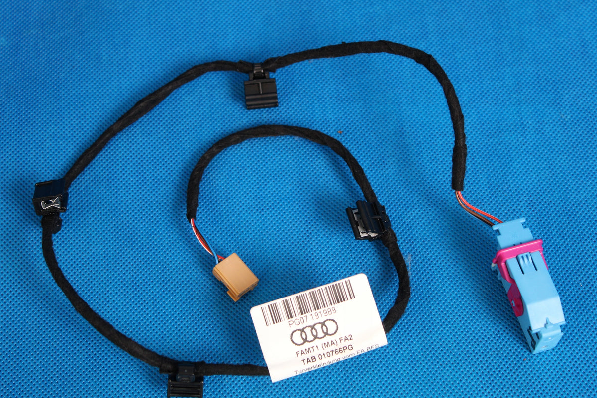 AUDI Q3 LIFT 8U DOOR HARNESS FRONT RIGHT 8U0971036 2017R
