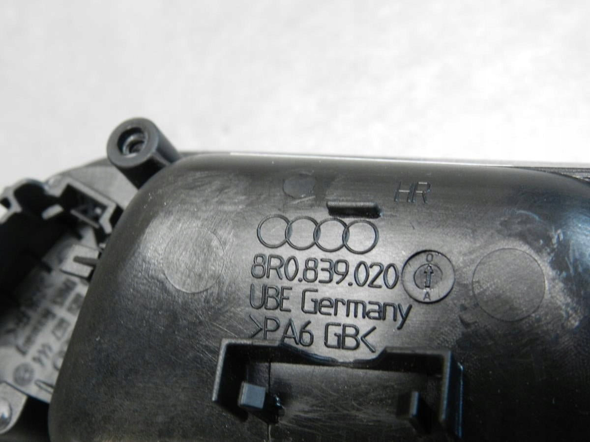 AUDI Q5 8R HANDLE INTERIOR RIGHT REAR 8R0839020