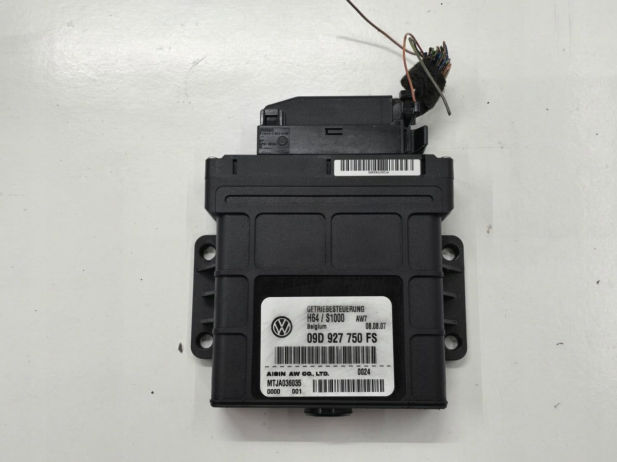AUDI Q7 4L 07R GEARBOX CONTROLLER MODULE 09D927750FS