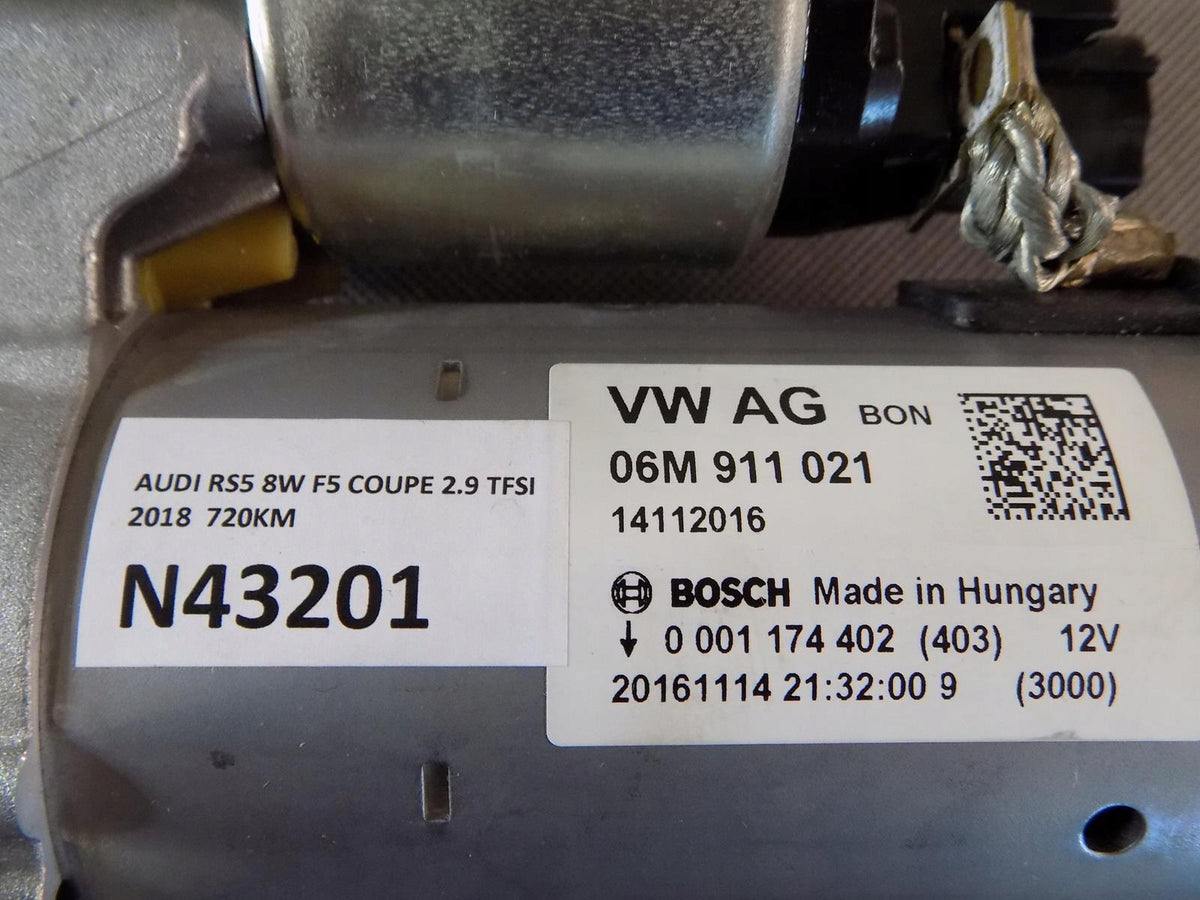AUDI RS5 8W STARTER 06M911021