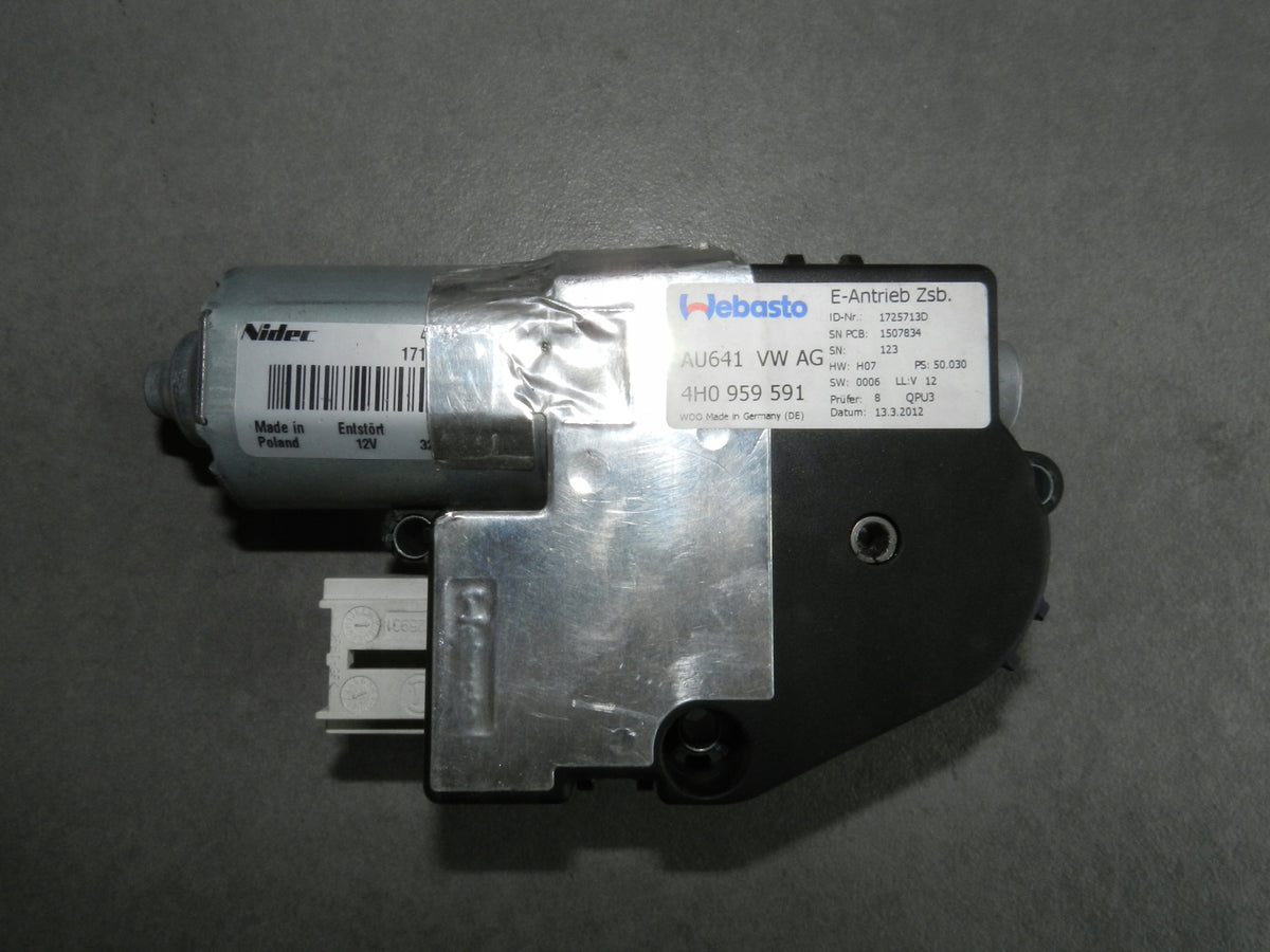 AUDI S8 A8 D4 SUNROOF MOTOR 4H0959591