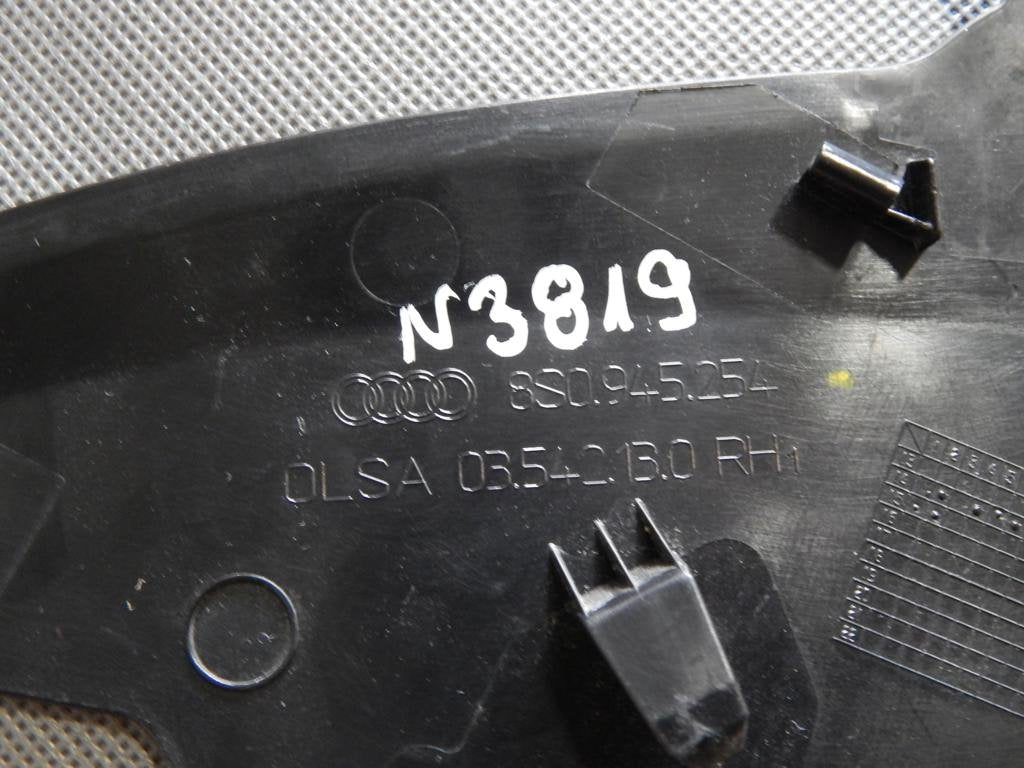 AUDI TT 8S GRILLE CAP 8S0945254