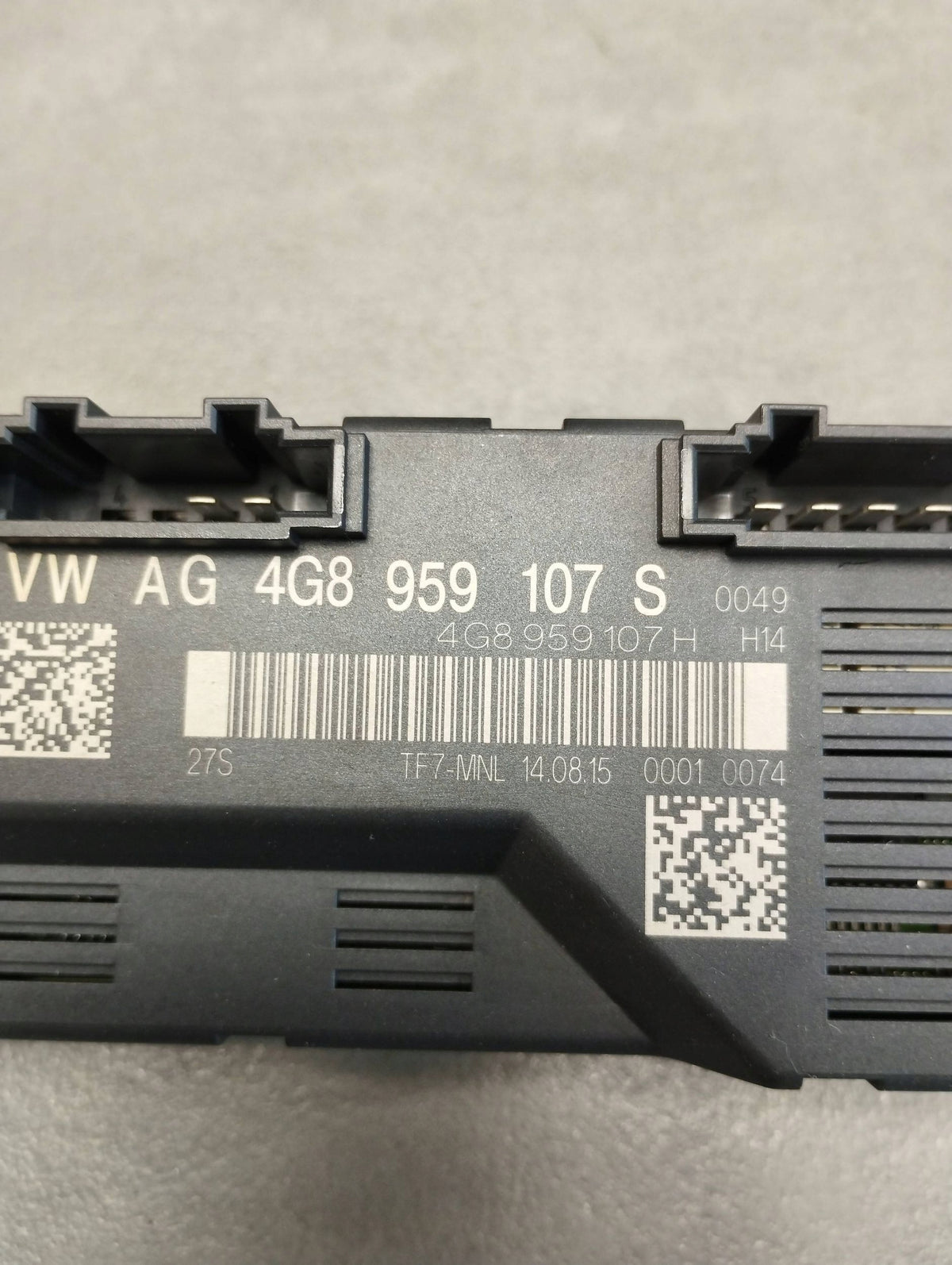 Audi A7 4G 2016 CONTROLLER FLAP MODULE 4G8959107S