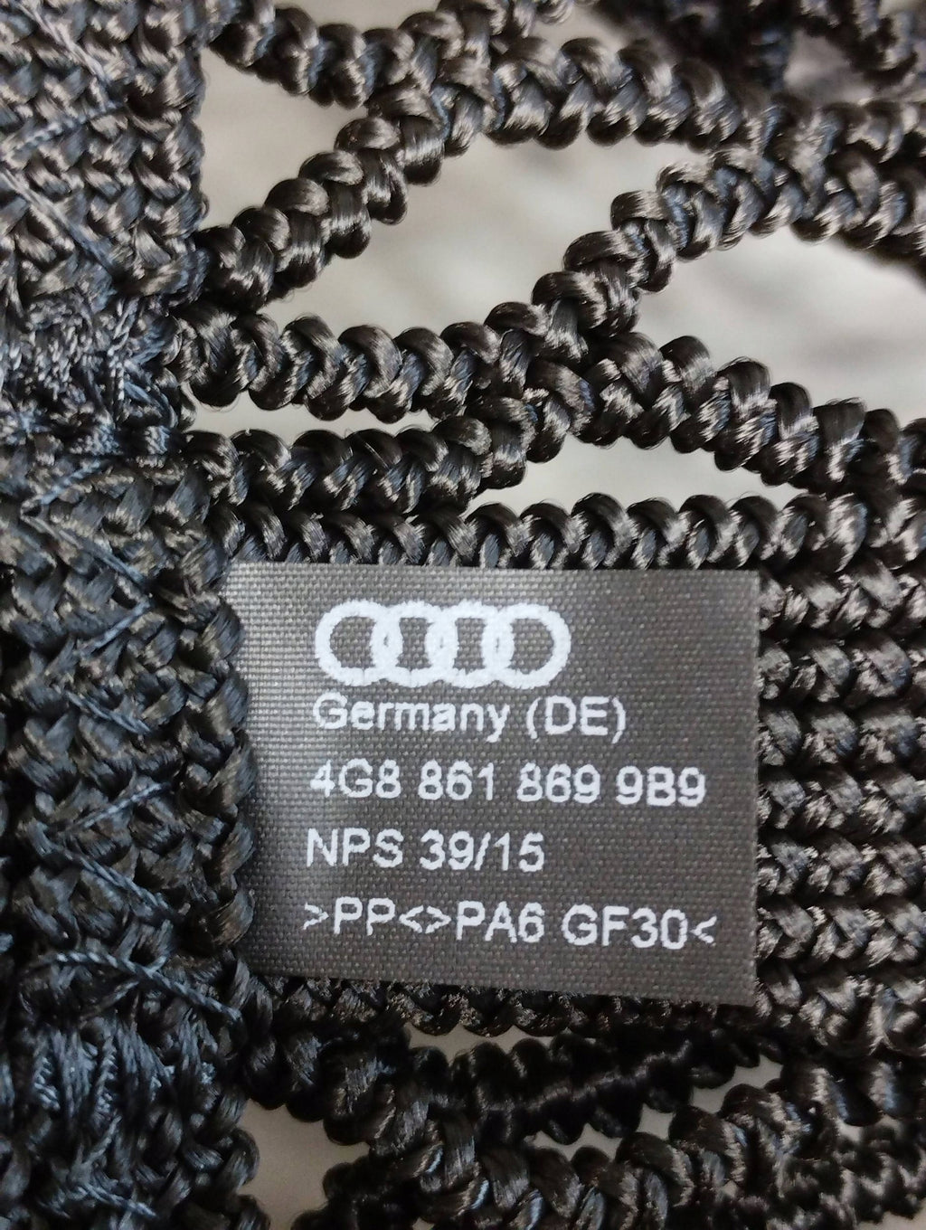 Audi A7 4G 2016 TRUNK NET 4G8861869