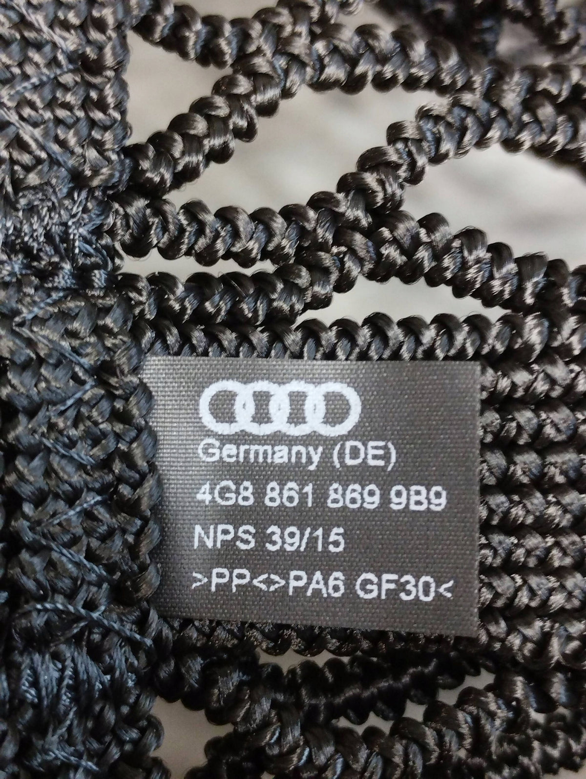 Audi A7 4G 2016 TRUNK NET 4G8861869