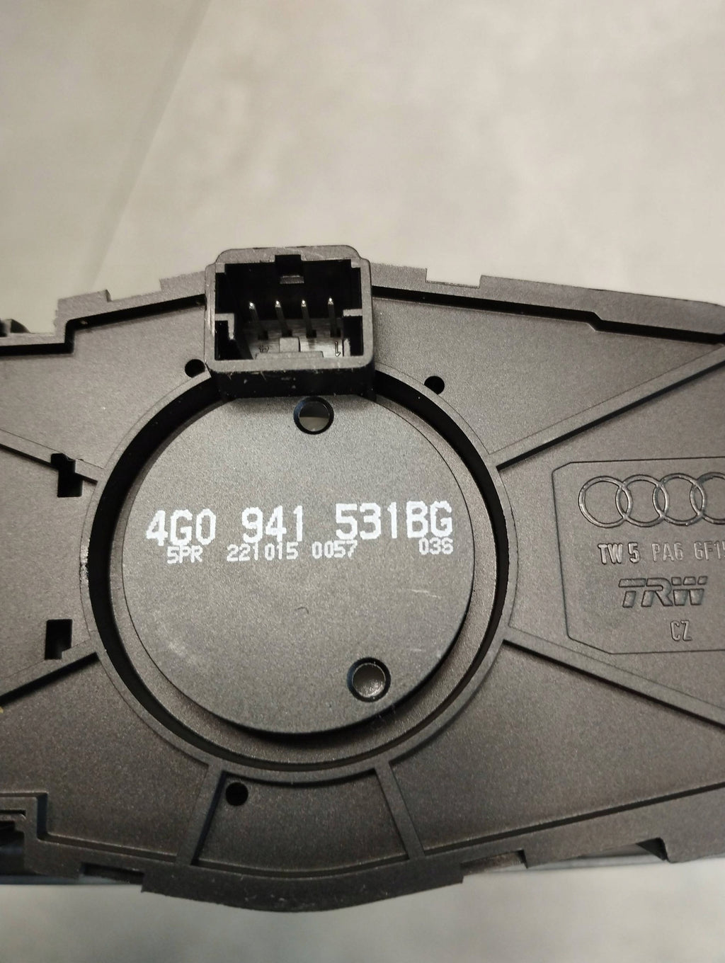 Audi A7 4G LIGHT SWITCH 4G0941531BG