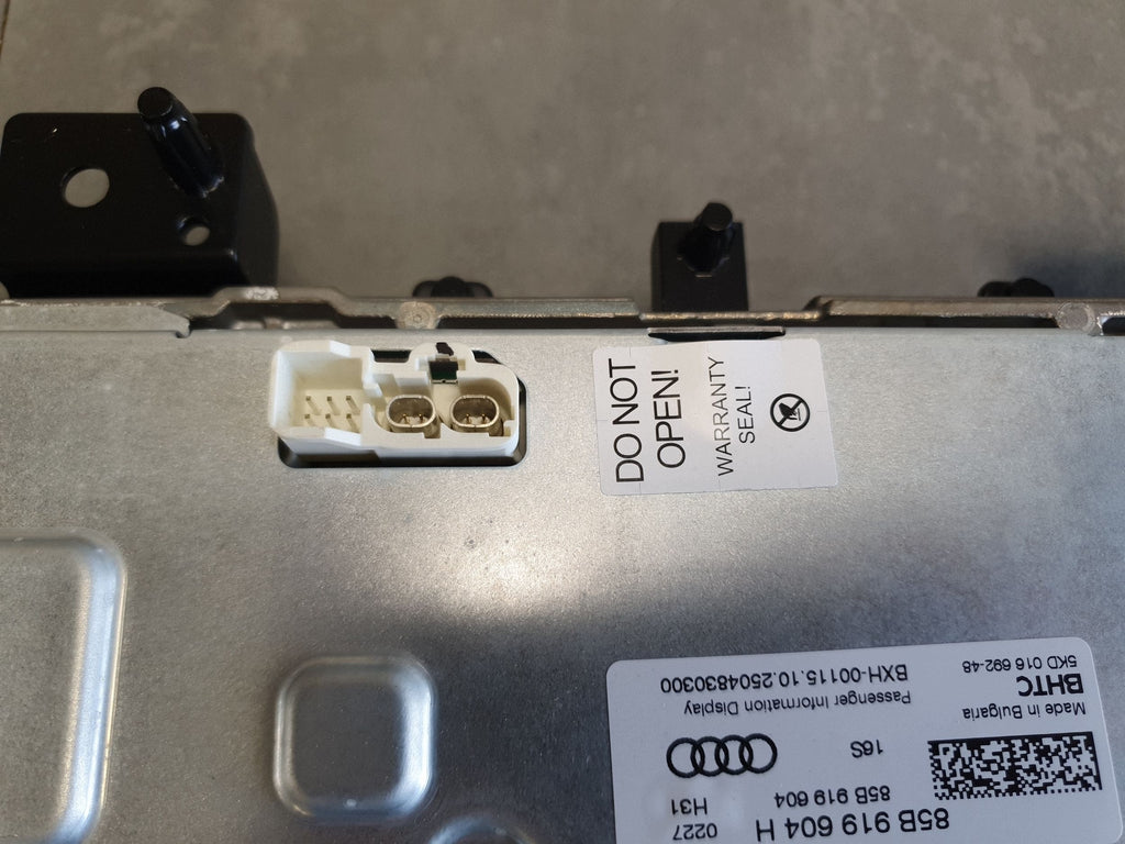 Audi Q6 e-tron Display 85B919604H