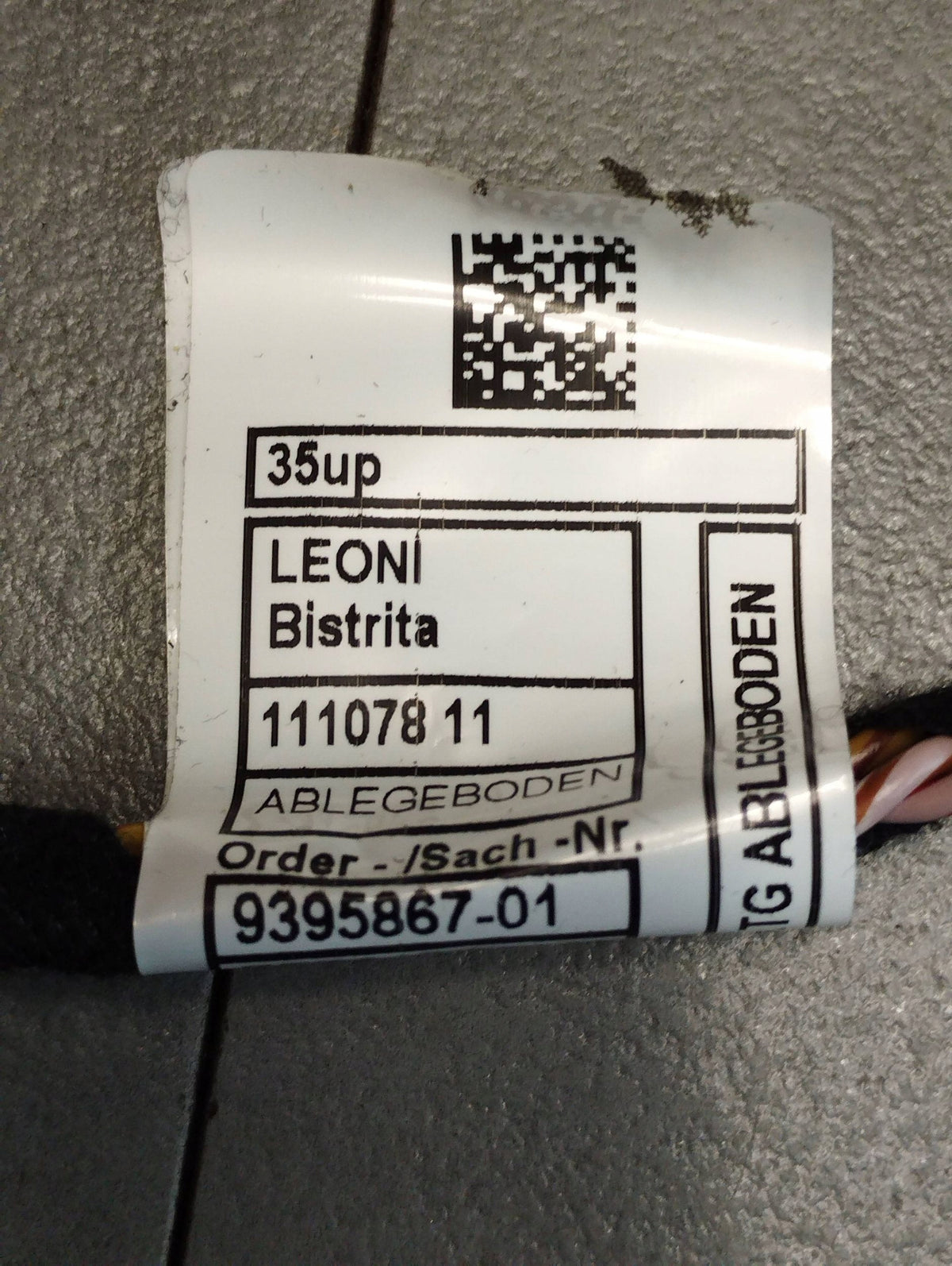 BMW 7 G11 BUNDLE CABLE 9395867