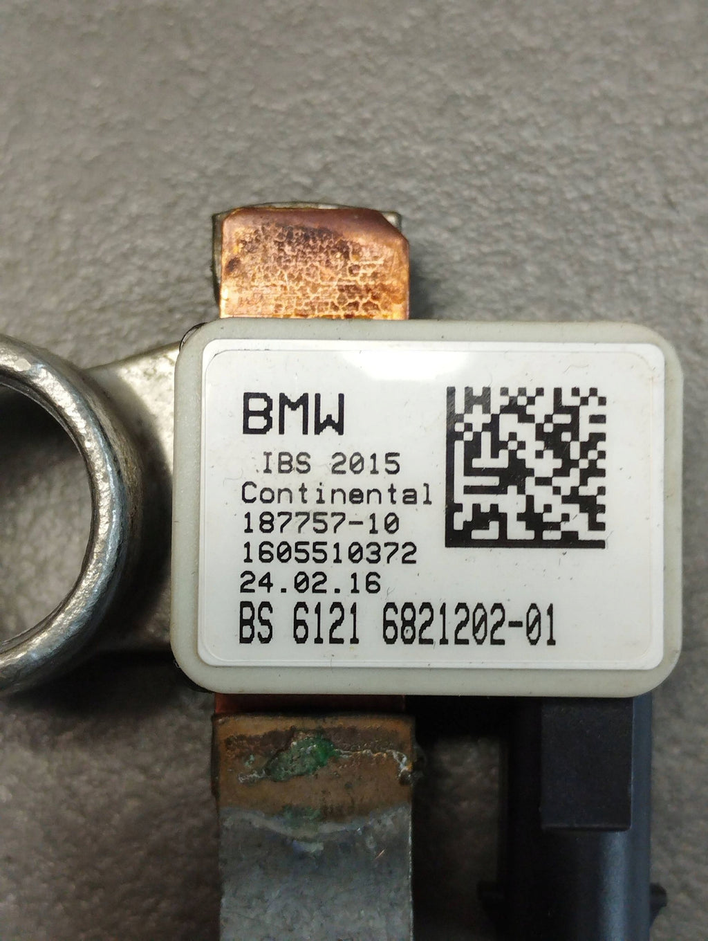 BMW 7 G11 KLEMA MINUS 6821202