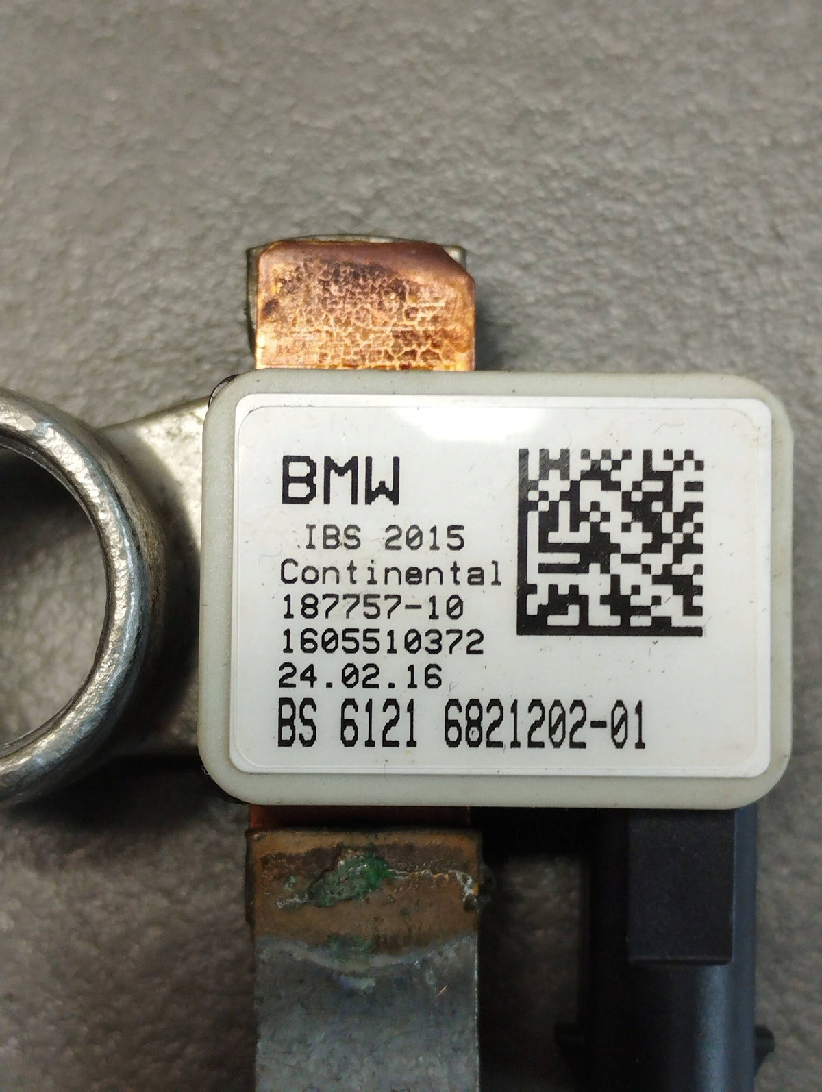 BMW 7 G11 KLEMA MINUS 6821202
