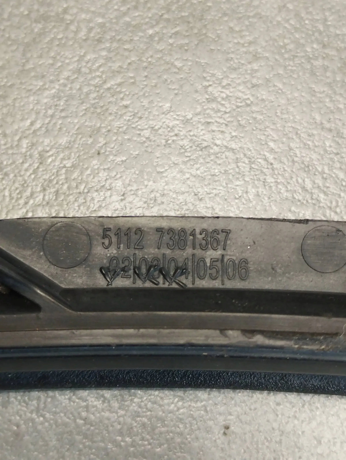 BMW 7 G11 RECESS COVER 7381367