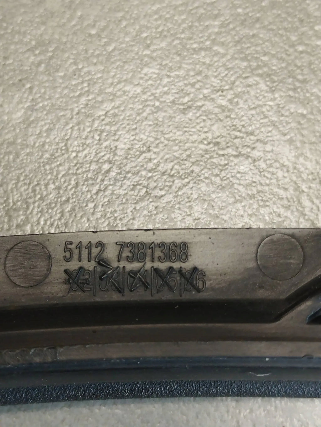 BMW 7 G11 RECESS COVER 7381368