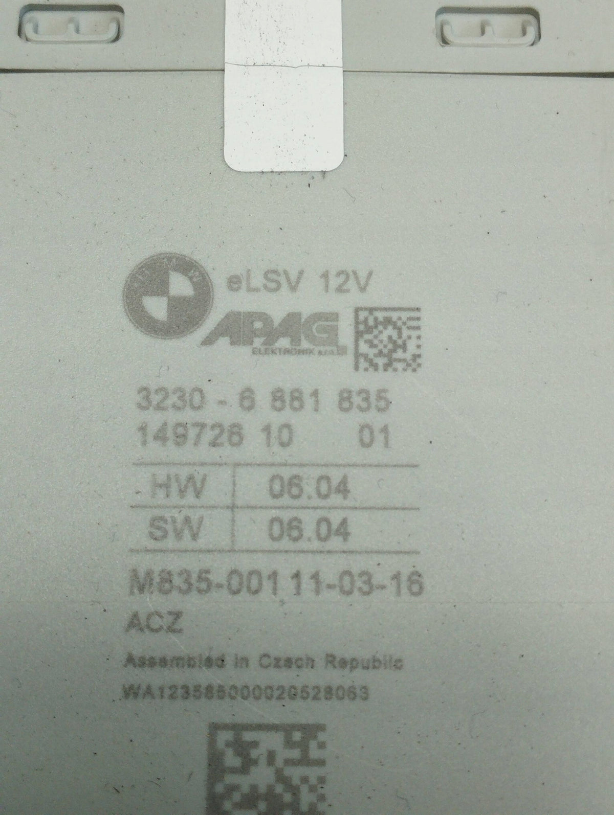 BMW 7 G11 STEERING COLUMN MODULE 6881835