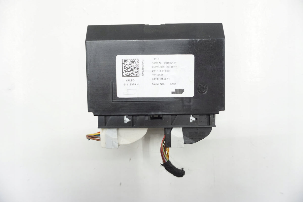 BMW F20 F21 AIR CONDITIONING CONTROLLER MODULE 9366304