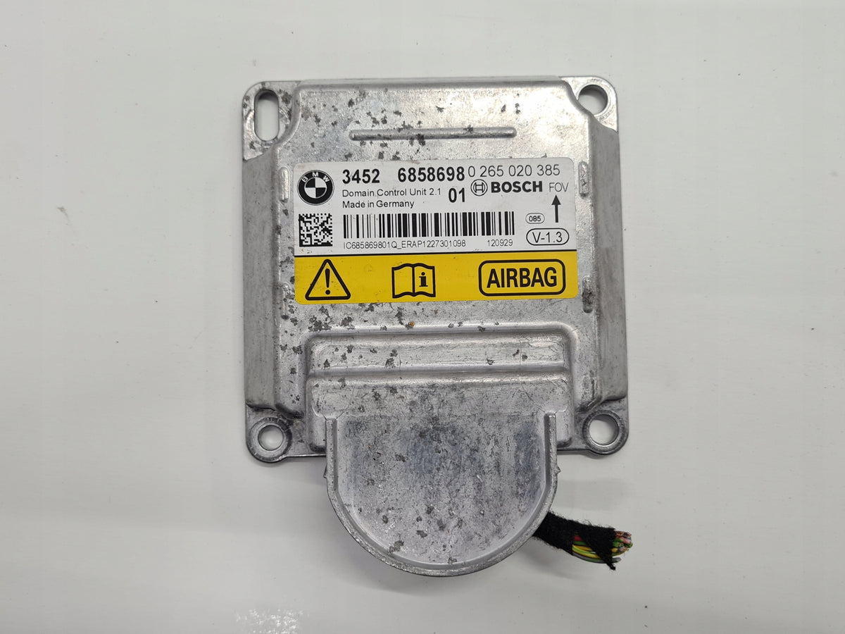 BMW F20 F21 SNÍMAČ ŘÍDICÍ JEDNOTKY AIRBAGU 6858698