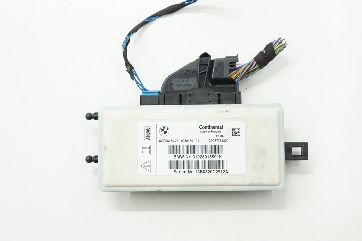 BMW X3 F25 13R MODUL SNÍMAČE AIRBAGU 9280185