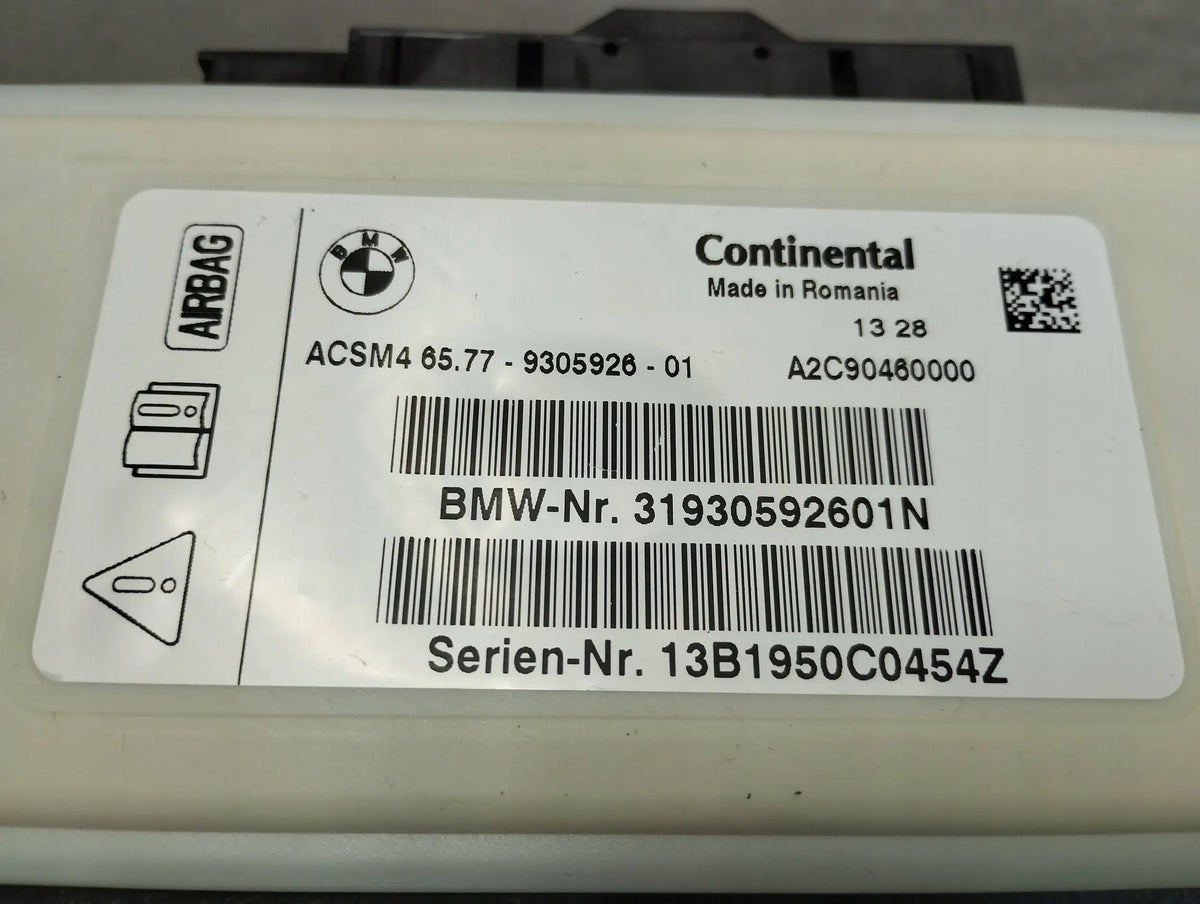 BMW X5 F15 DRIVER AIRBAG 9305926